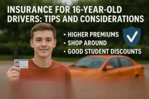Страхование для 16-летних водителей в США: особенности и советы