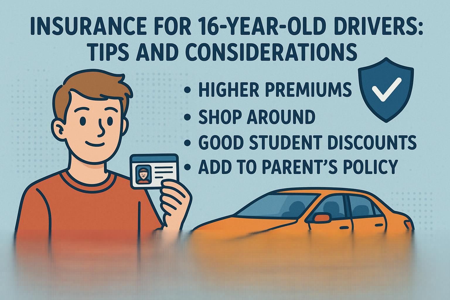 Страхование для 16-летних водителей в США: особенности и советы