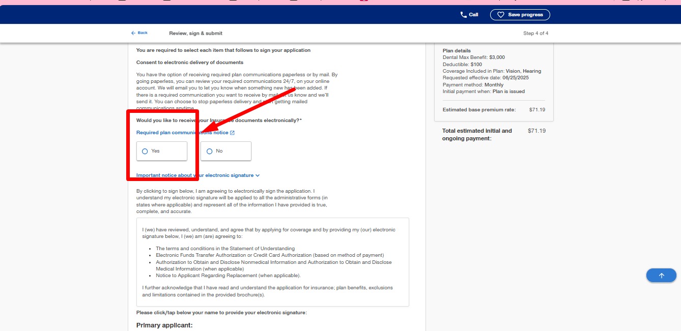 Оформление стоматологической страховки от UHC самостоятельно
